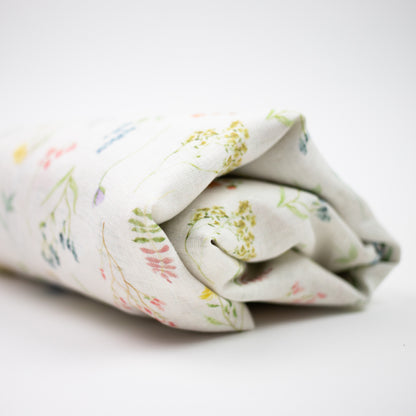 WIldflower Floral Linen RIng Sling